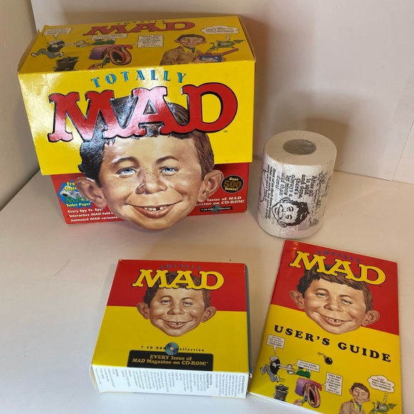 Totally MAD PC Big Box 500+ MAD Magazine Issues on 7 CD-ROMs Broderbund 1999. - Picture 6 of 8